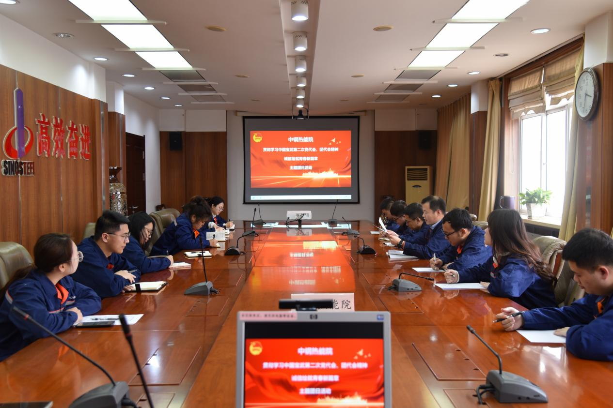 以誠信為筆，共繪高質量發(fā)展青春畫卷——中鋼熱能院團委開展主題團日活動